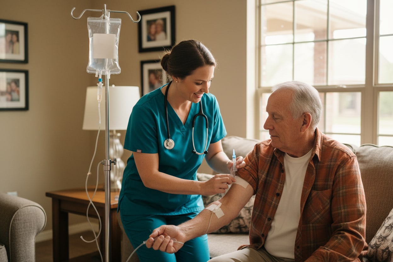 Can IV Antibiotics Be Given at Home Through a PICC Line?