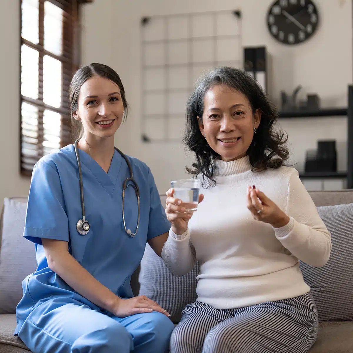 Licensed private duty nurse providing skilled nursing care at home in Fort Worth
