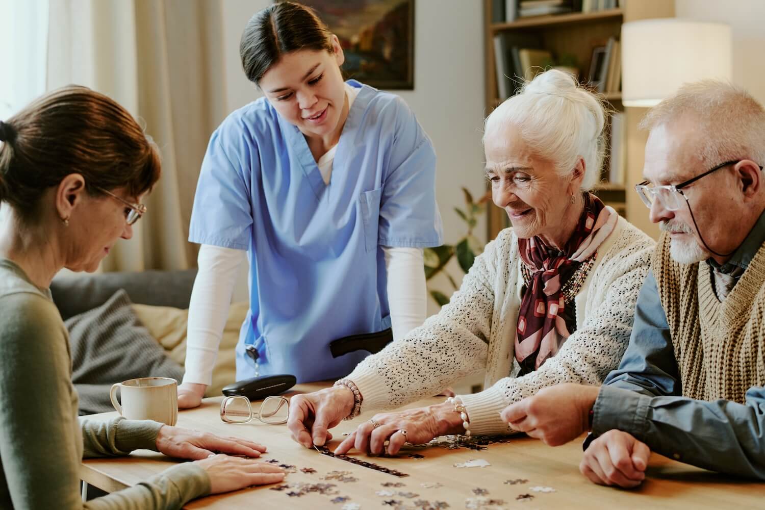 Memory care services built around Frisco families, delivered at home