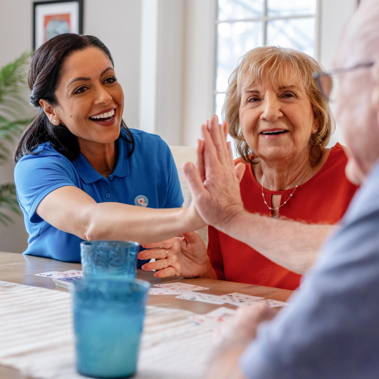Dementia care services progressing through early, middle, and late stages